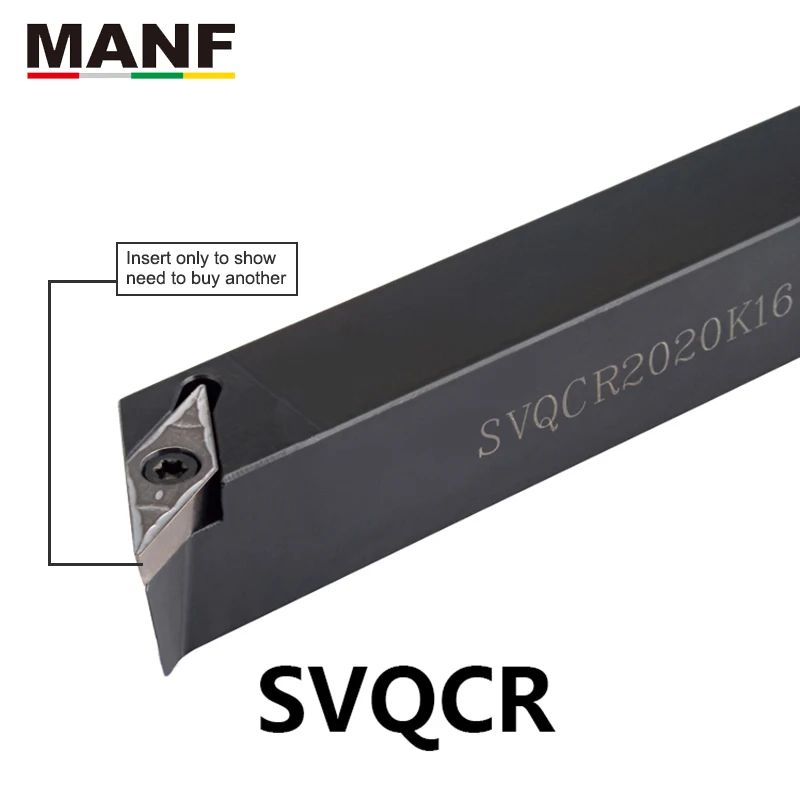 

MANF SVQCR-2525M16 16*16 20 * S 20 s тип скучно ToolholderCarbide вставить токарные станки обработки резак бар ЧПУ внешний токарный инструмент держатель резец токарный