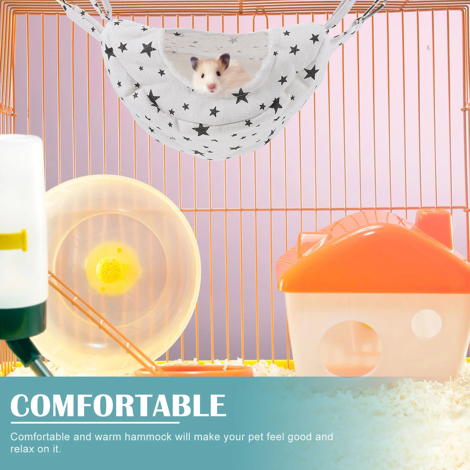 

Hamster Hammock Small Animal Bed Comfortable Hanging Winter House Pet Sleeping Bag Warmth Breathable Supplies