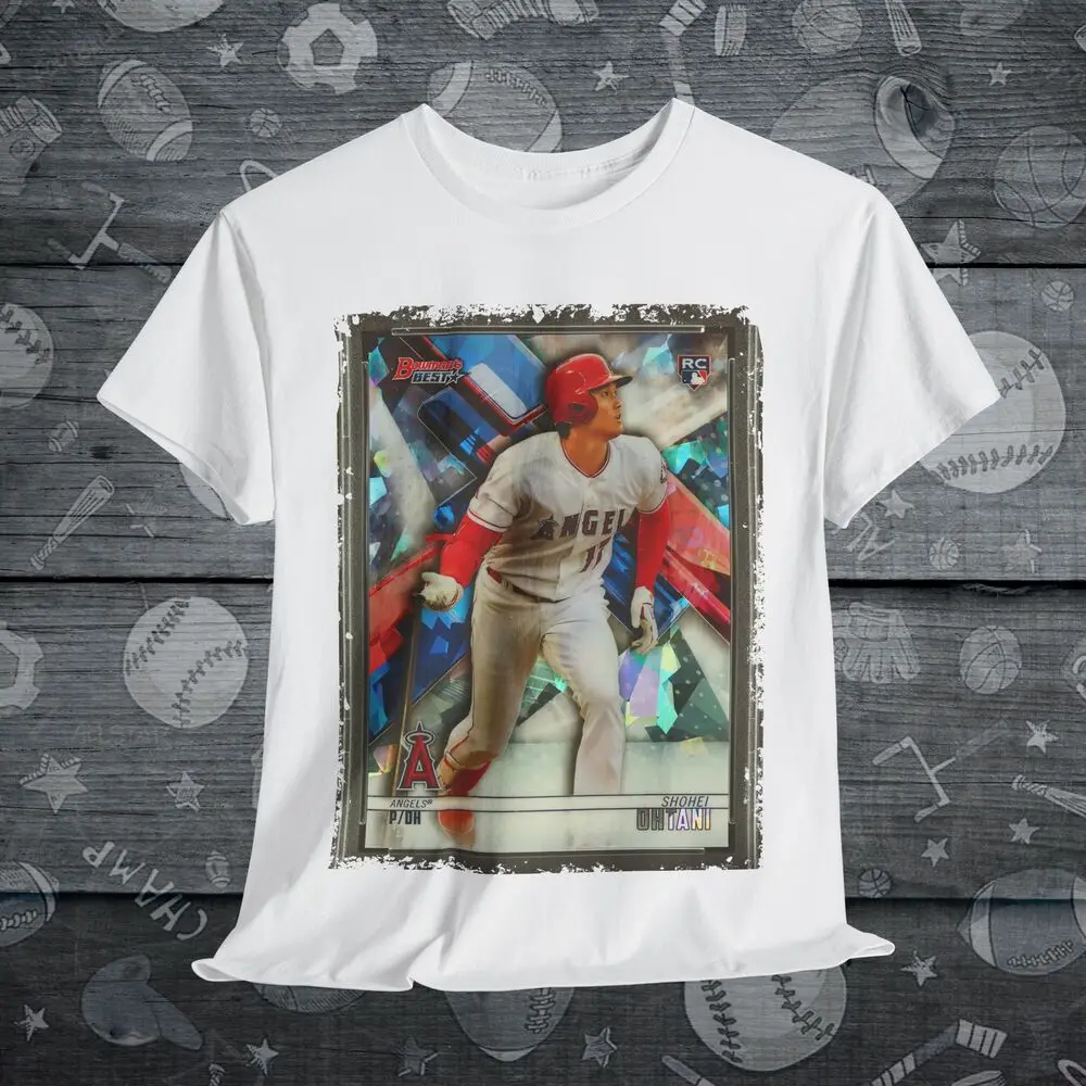 Vintage Shohei Ohtani Baseball Card Unisex T-Shirt Baseball Shirt