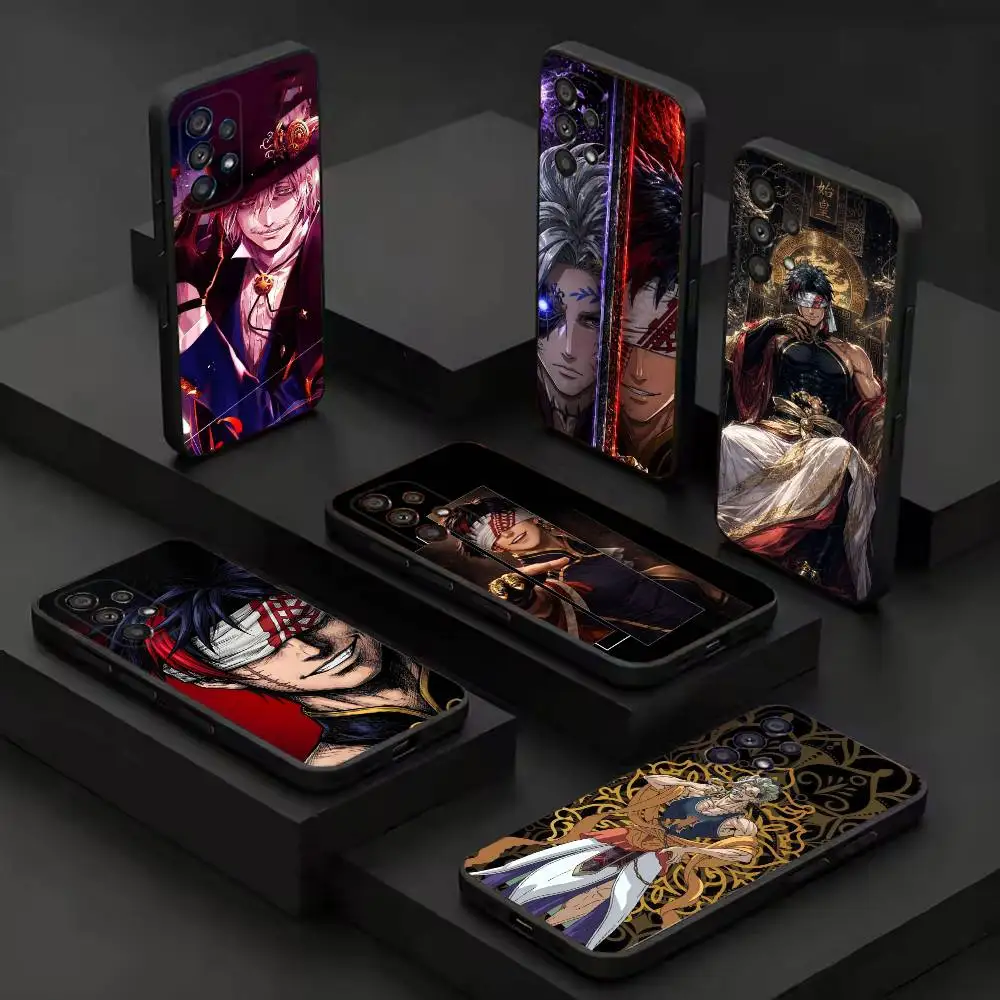 R-Record of R-Ragnarok Black Protective Cell Cover For Samsung S26 25 24 23 22 21 20 10 10E Plus FE Ultra Note Soft case