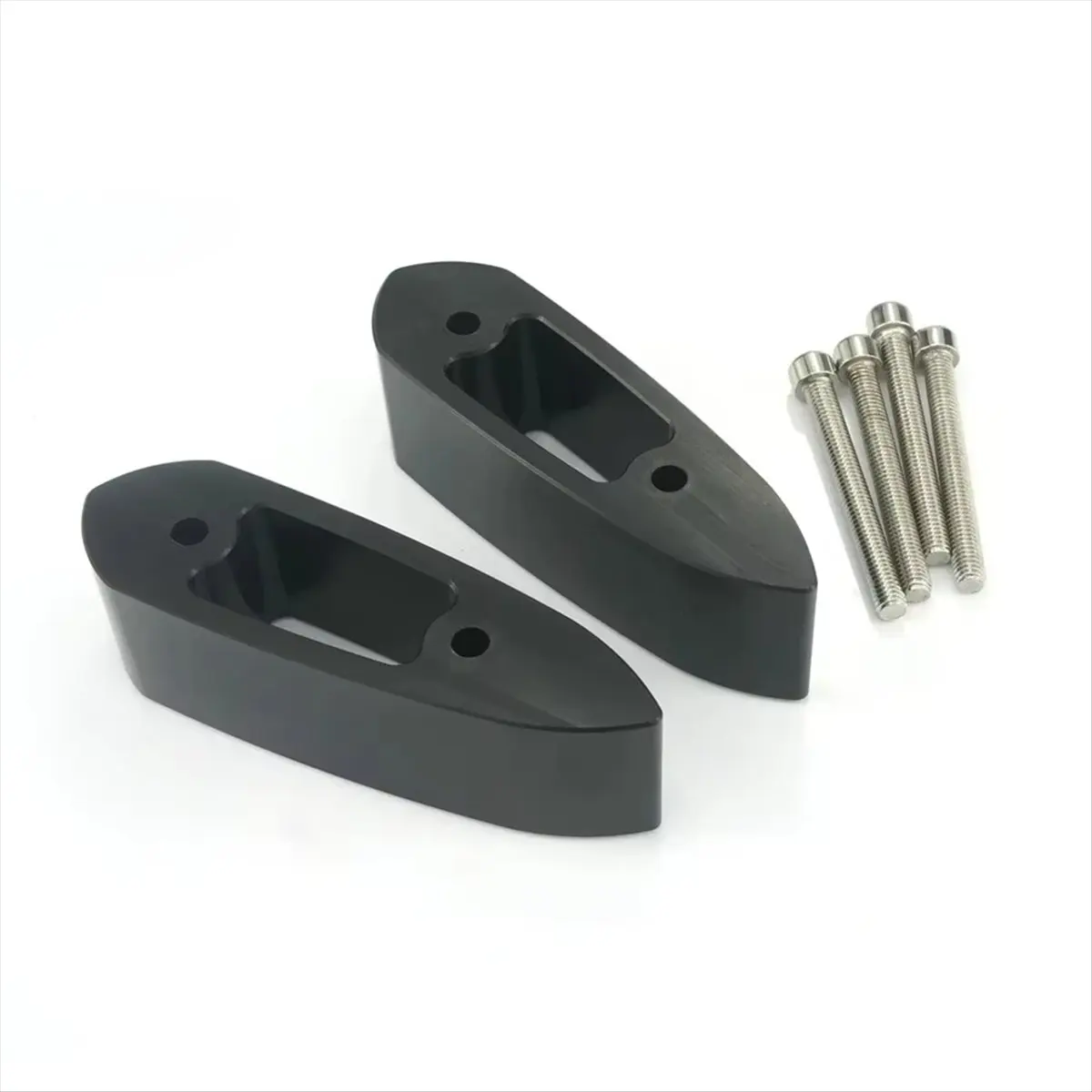 A23Z For YZF R3 R25 YZF-R3 YZF-R25 2014-2018 Mirror Spacers Extenders Holder Motorcycle Mount Mirror Riser Extensions