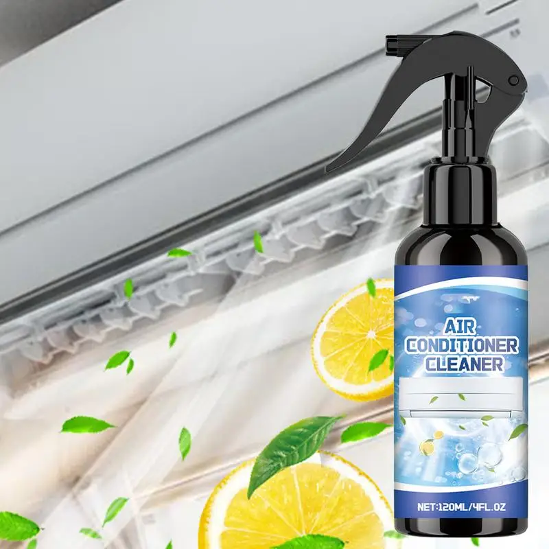 Air Conditioner Cleaner No Washing Air Conditioner Foaming Coil Cleaner Spray 120ml Ac Coil Cleaner For Commercial & Residential