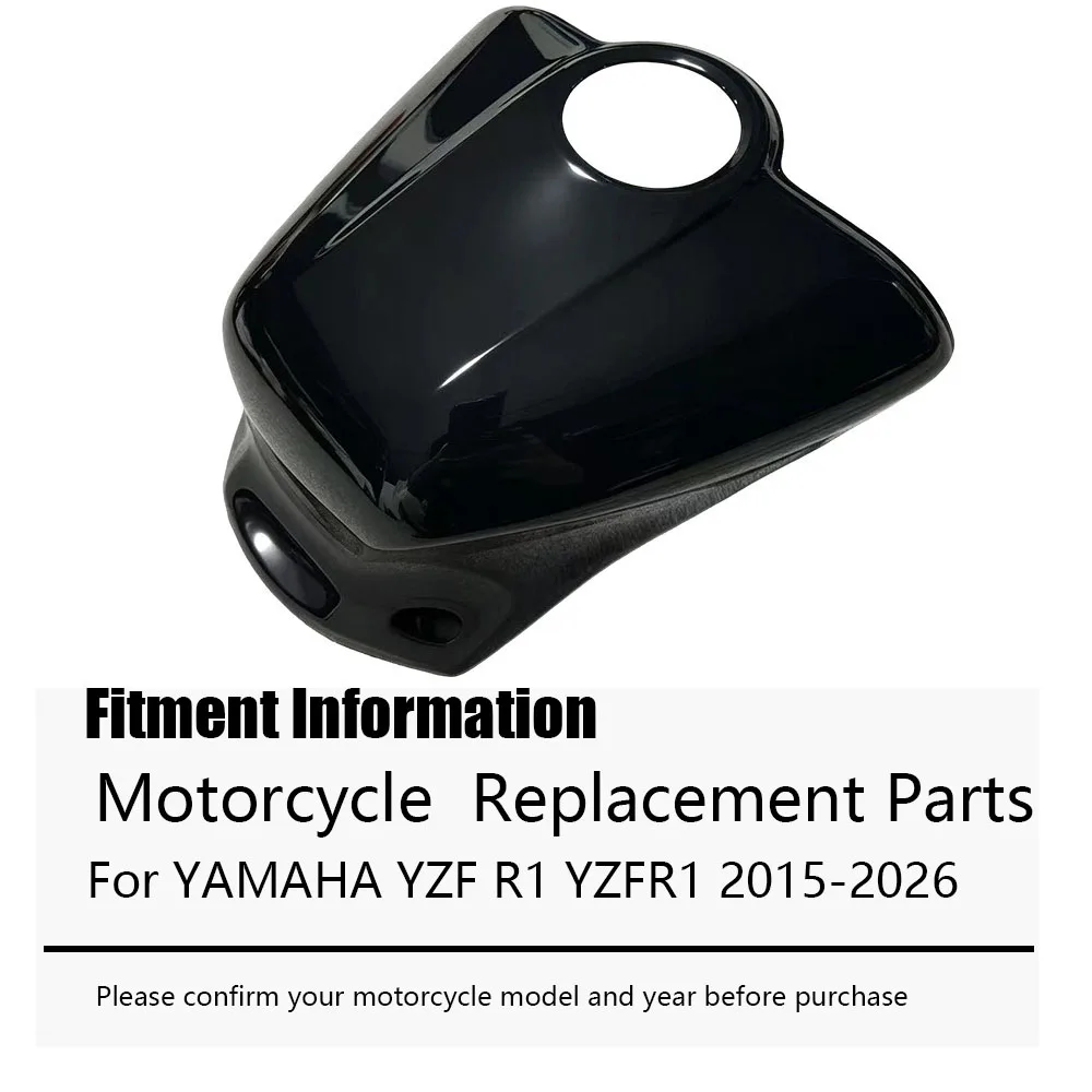 Motorcycle Replacement Parts For YAMAHA YZF R1 YZFR1 2015-2026 ABS Carbon Fiber Fuel Gas Tank Heightened Fairing Cover