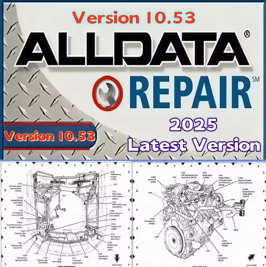 AllData 10.53 Automotive Diagnostic Software: Empowers Full-Fledged Data Technical Support for Cars and Trucks with Wirin