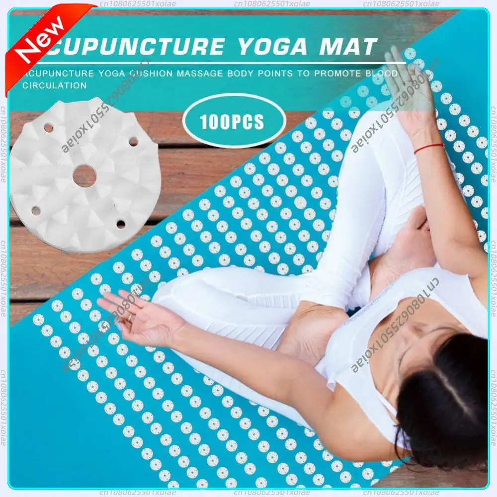 Lotus Acupressure Yoga Mat Spikes Pilates Cushion Pad Lightweight Fitness Needle for Easy Safety Exercise Accessories
