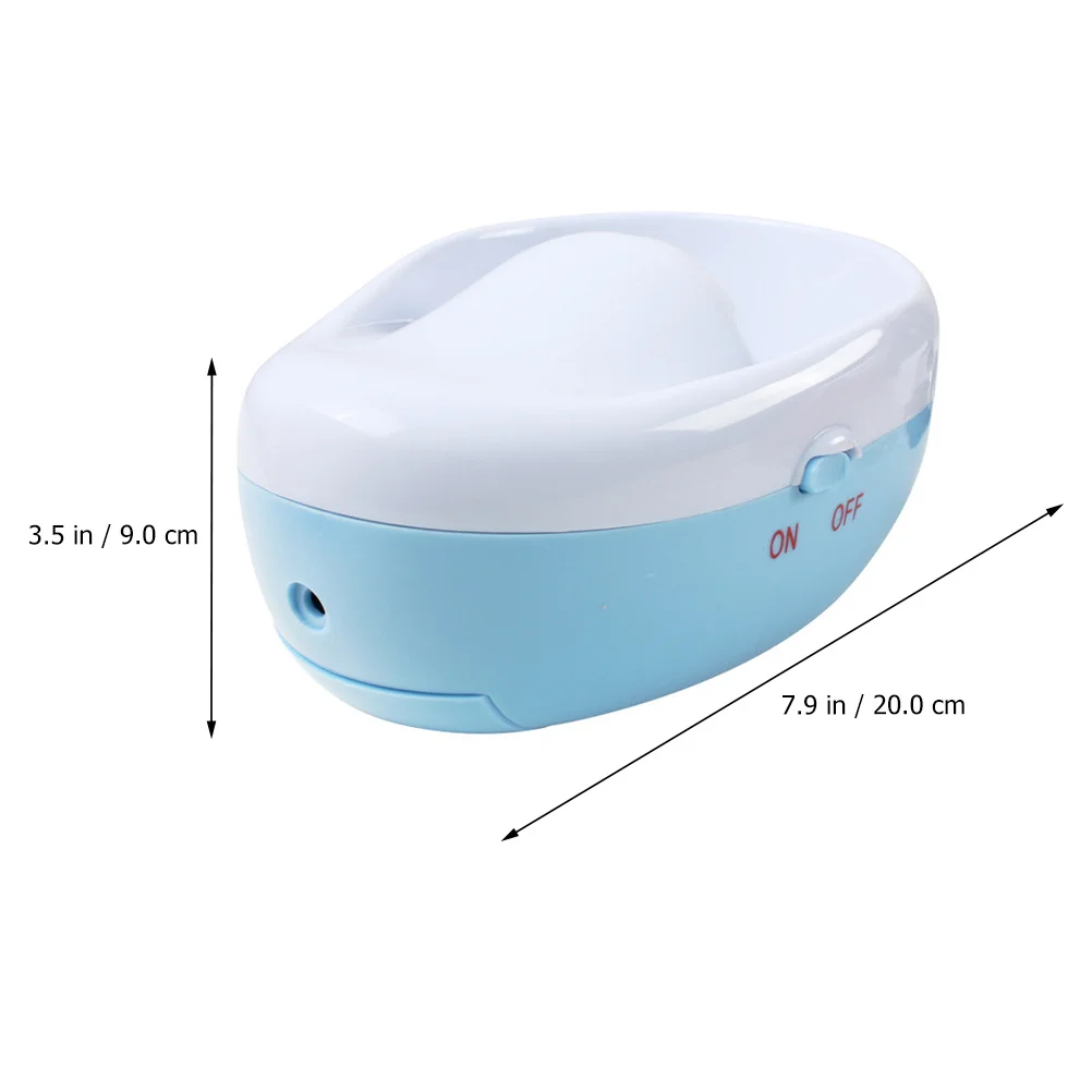 1Set Elektrische Nail Art Soak Bowl Eu Plug Premium Manicure Handverzorging Tool Nagelbehandeling Kunstnagels Verwijderen Cuticle voeding