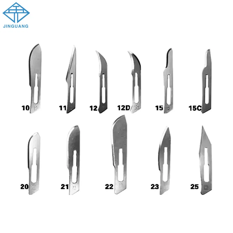 300pcs/3box Carbon Steel Surgical Scalpel Blade High Quality Razor Sharp Dental Medical Individual Package Sterile Blade