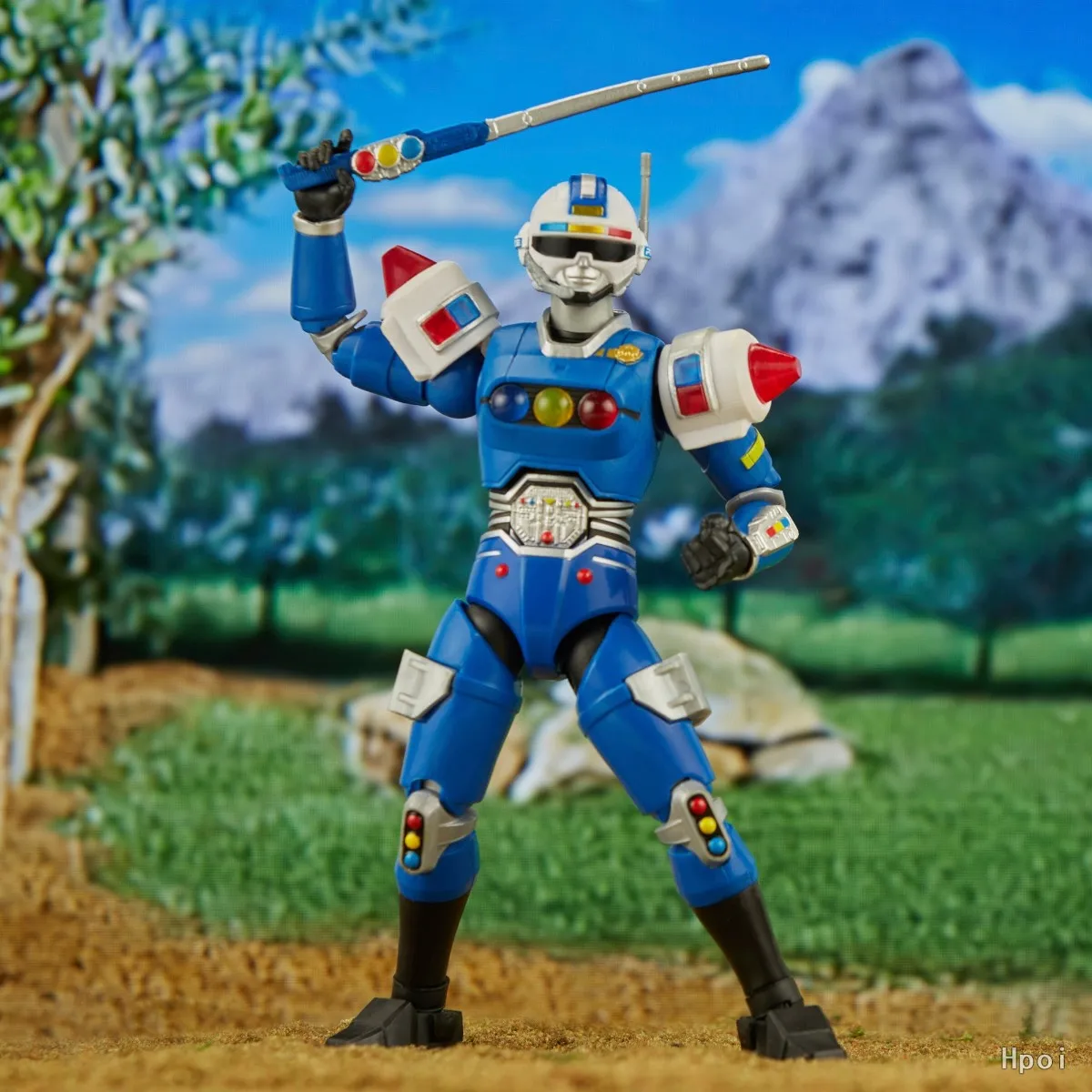 Hasbro-figura Original de Power Rangers, colección de rayos, POWER RANGERS TURBO Peace Ambassador, modelo de colección de Anime, juguete
