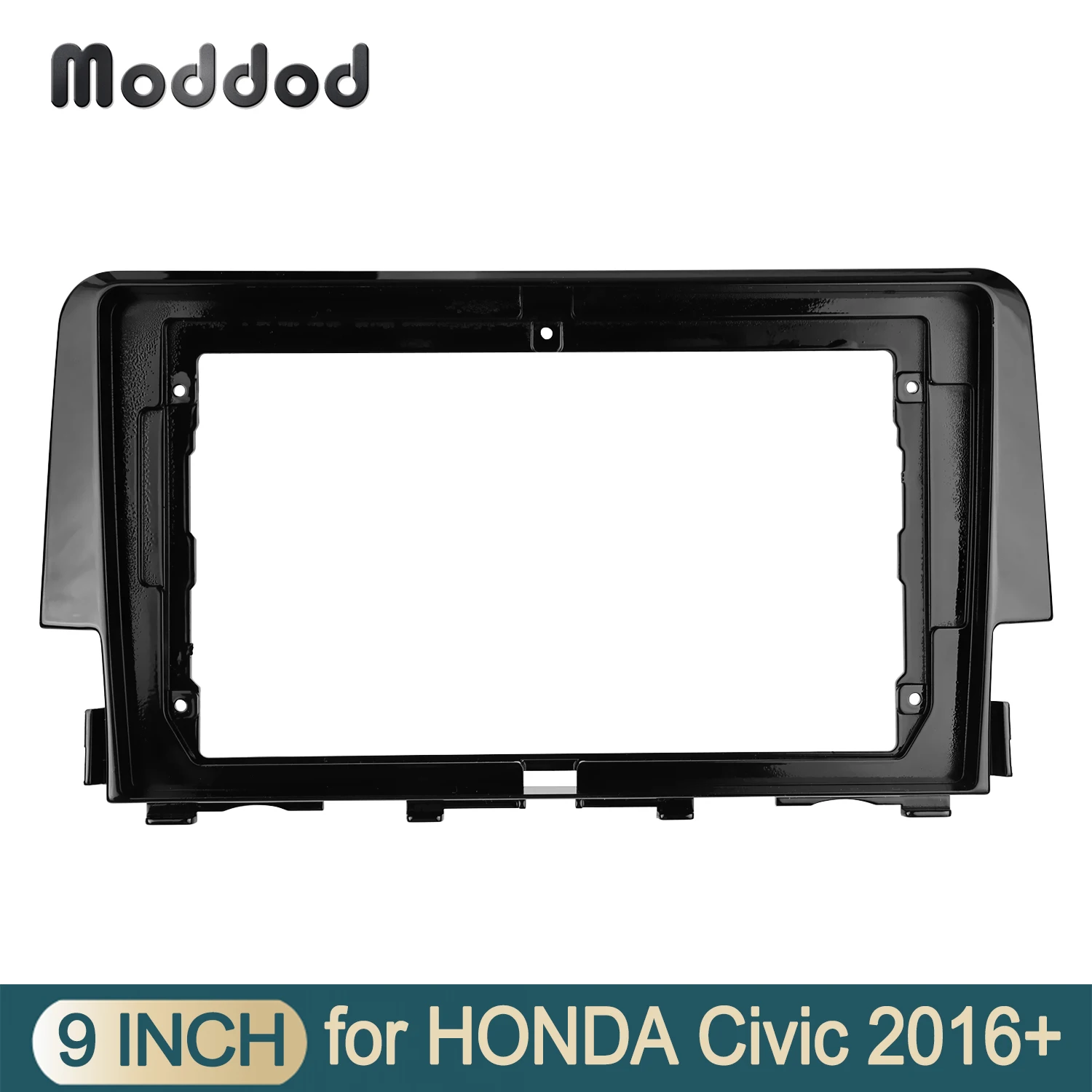 

9 Inch Radio Fascia for HONDA CIVIC 2016 Player Dash Kit Stereo DVD GPS Installation Surround Trim Panel Car Accessories Bezel