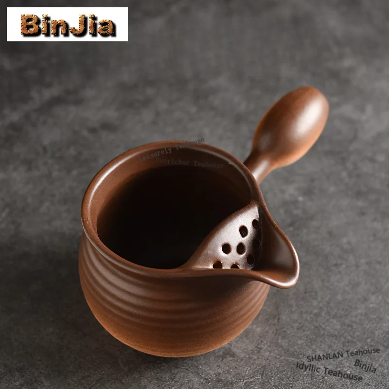 

Чайник для заваривания чая Zen Roasting Milk Guan Guan, 450 мл, в старинном стиле, с ситечком, для приготовления чая, посуда для чая, подарки ручной работы