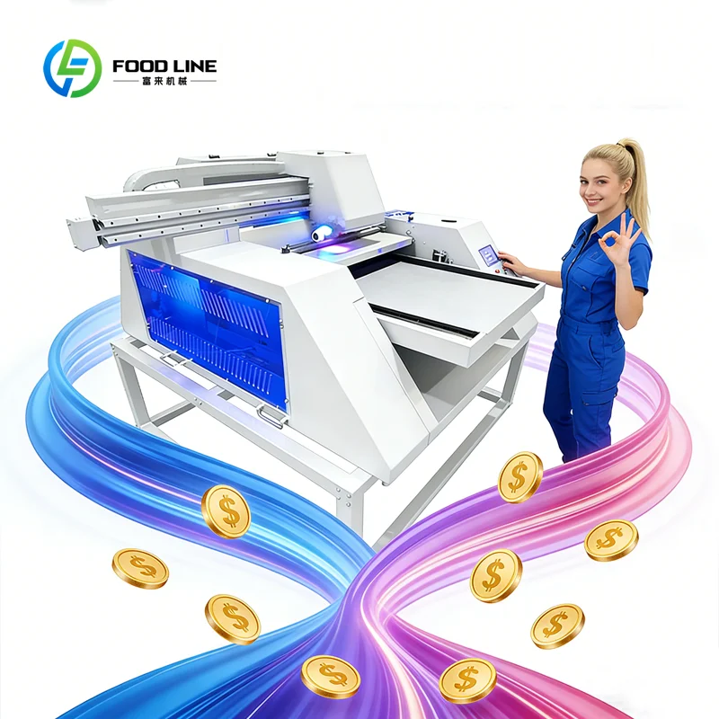 Customized High Quality A2 Size Food Printer Luxury Cake Candy Printing With Food Ink Directly on Cake Printing