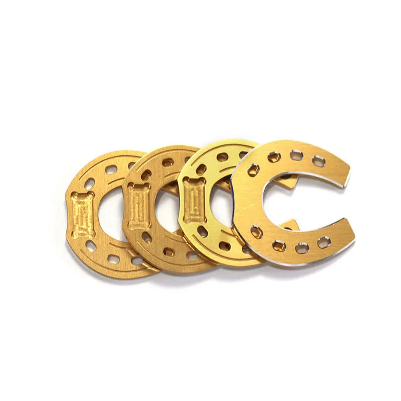 Custom U Shape Horseshoe Colored Anodized Aluminum CNC Machining Parts Machining Services