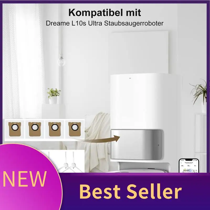 A01M-Onderdelen Compatibel Voor Dreame L10S Ultra L10 Ultra Robot Stofzuiger Hoofdborstel Doekjes Filters