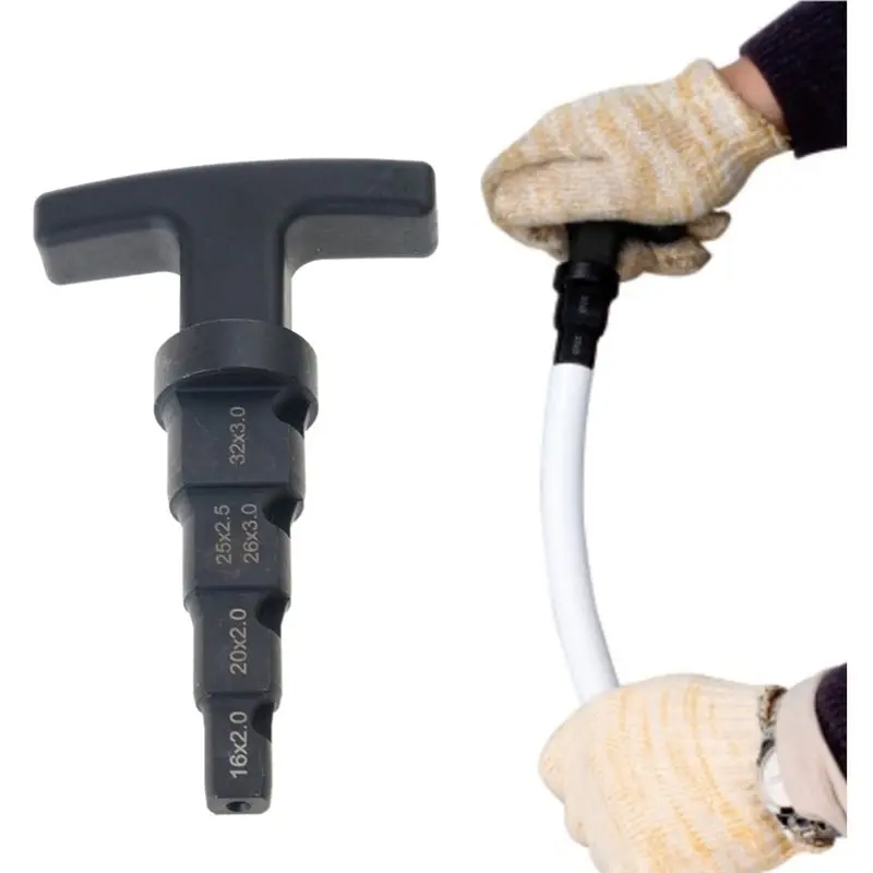 ABYN-Internal Pipe Chamfer Tool For 16-32Mm 4-In-1 Multi-Layer Pipe Deburring Tool Waterproofing Pipe Smoothing Metal