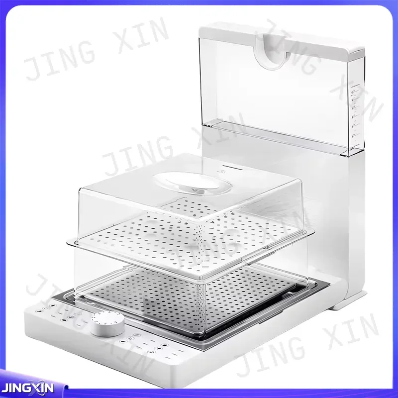 custom for 18.8L Foldable Electric Food Steamer 12 Preset Menus Auto Shut-off 60-min Timer Vegetables Meat Seafood Eggs