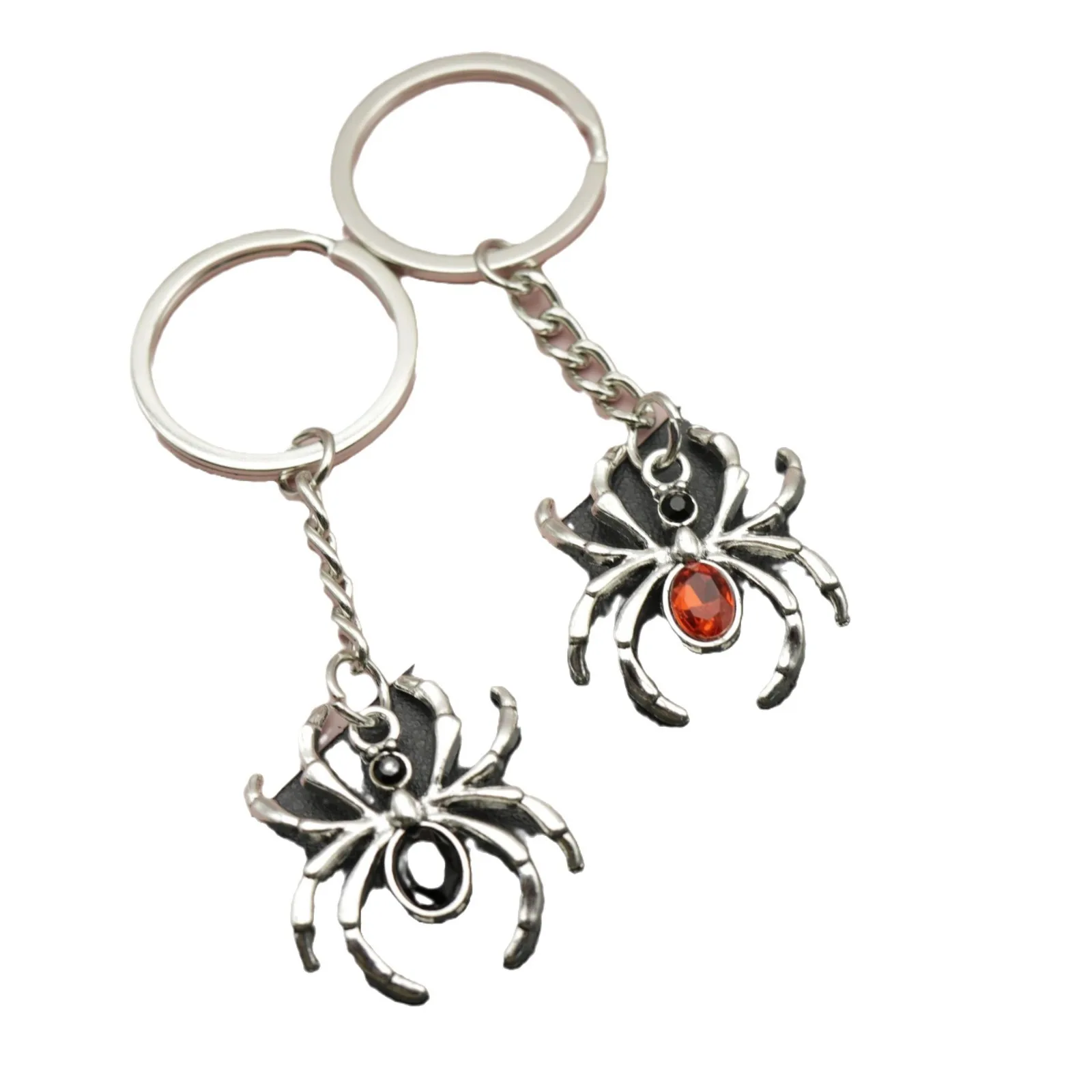 Creative Keychain Alloy Spider Vintage Keychain TQ