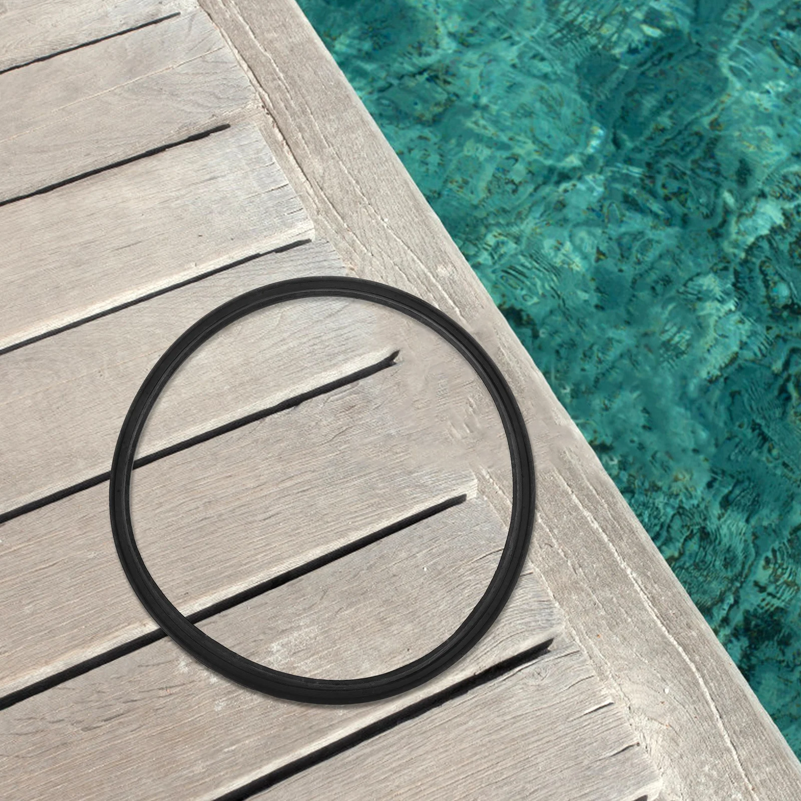 

Pool Lights Gasket Replacement Reliable Rubber Washer Accessory Efficient Sealing for Pool Lights Lens Repair Washer Accessory