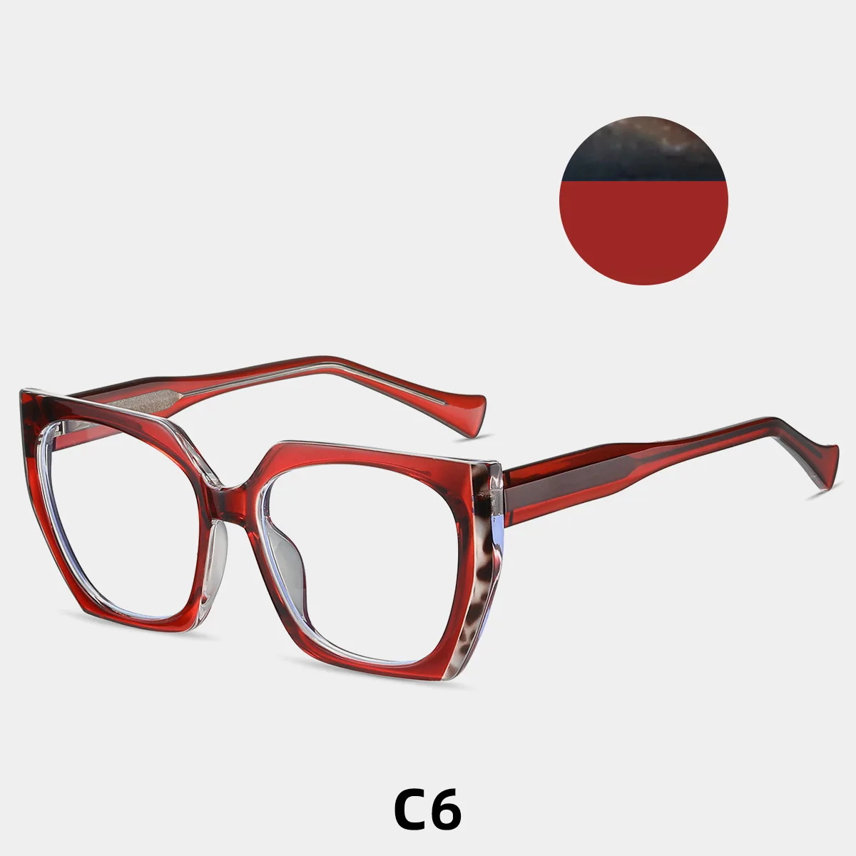 Vintage TR90 Butterfly Reading Glasses Women Blue Light Blocking Presbyopia Color-blocked Trendy Prescription