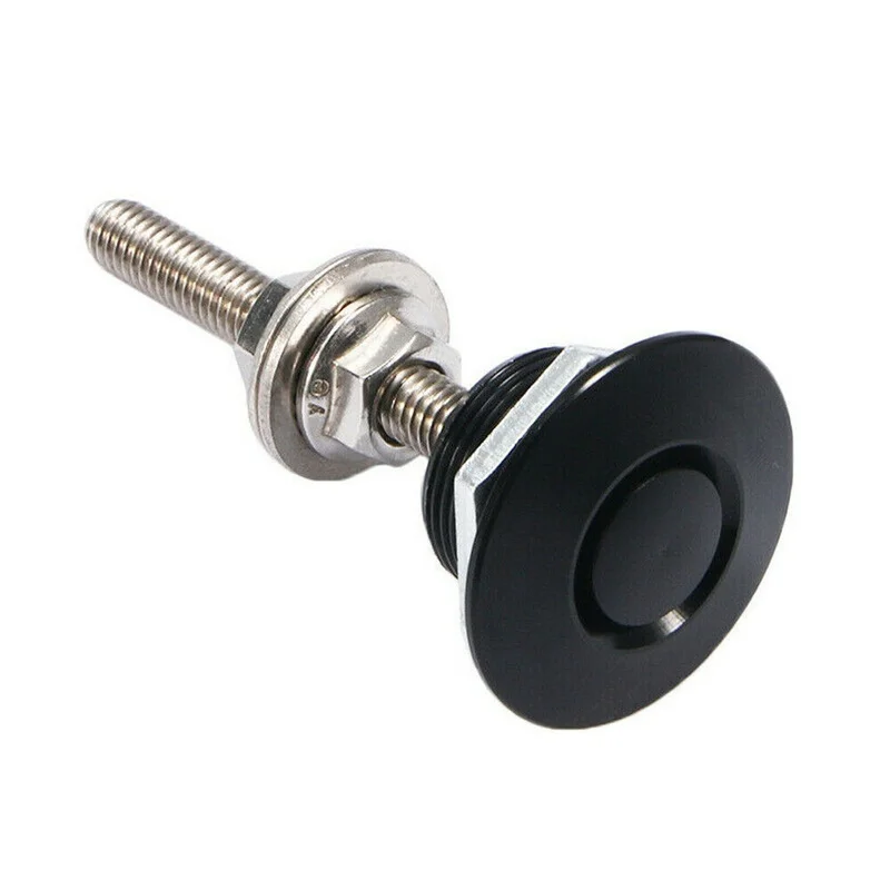 Universal Push Button Billet Quick Release Befestigungen Set Racing Auto Frontschürze Haube Pin Motor Motorhaube Lock Latch Clip Body Kit