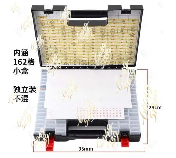 apply to Car key blank storage box, organizer box, tool box, suitcase, key embryo head, key material box