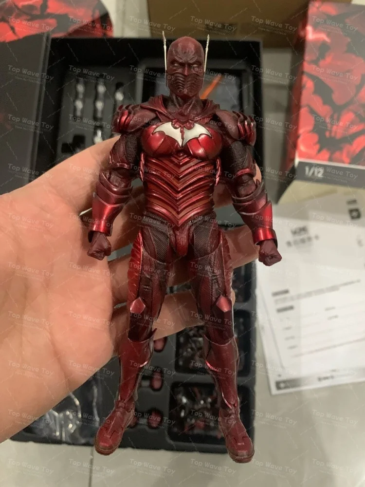 New Stock Red Death Deathstroke Action Figure LPZZ 1/12 Scale Soldier Warrior Edition Batman Full Set 6-inches Model Toys view 3