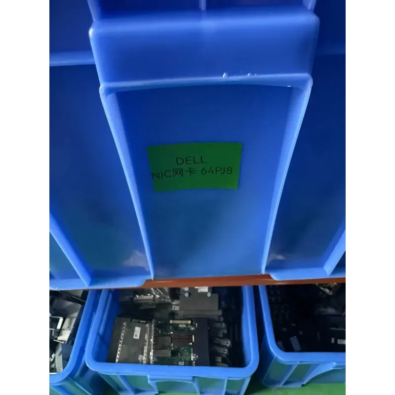 for DELL 64PJ8 X550-T4 Four Port 10 Gigabit Network Interface Card NIC Ethernet Adapter Server PCIe Card Good Condition