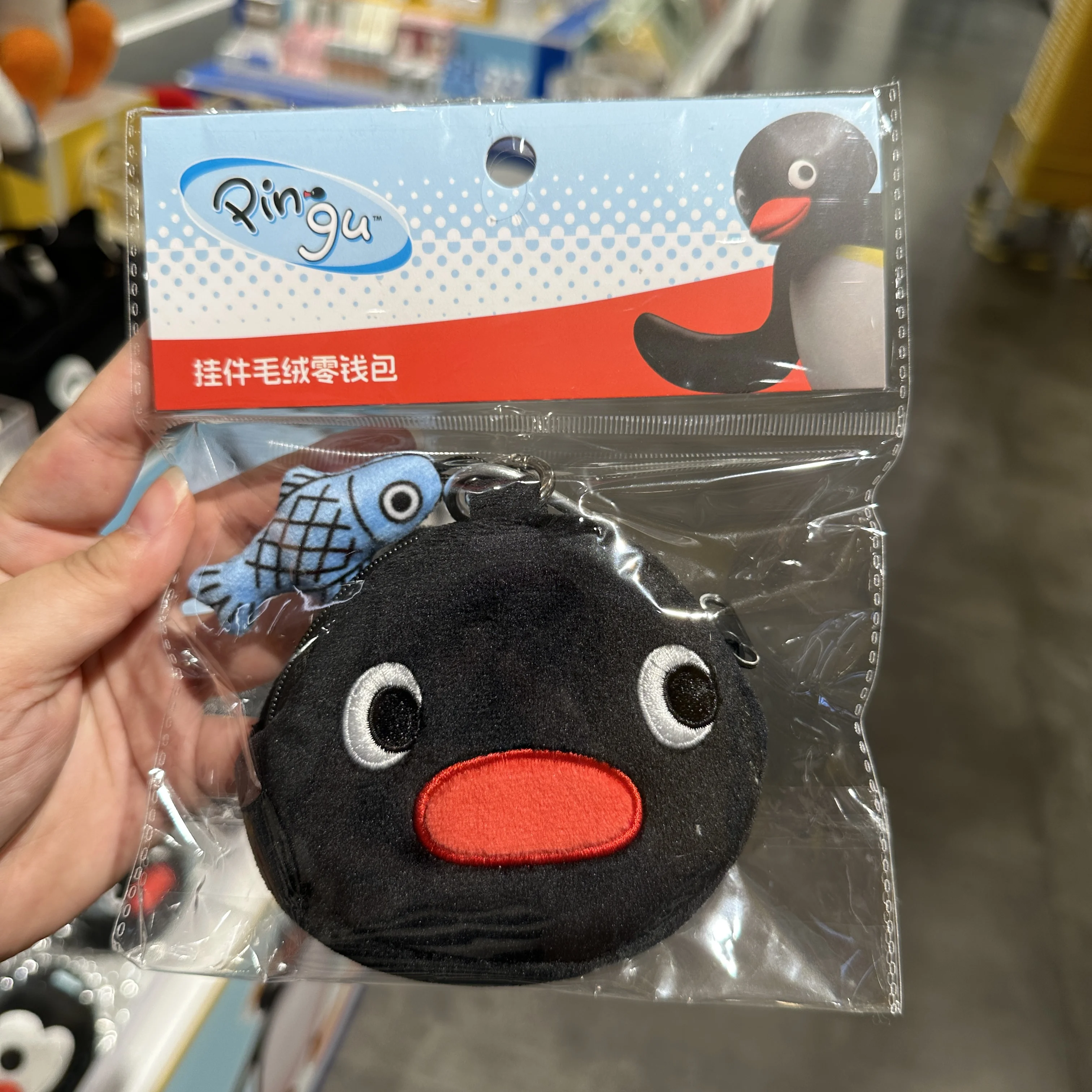 

Кошелек для монет с пингвином, сумка для карт, сумка для хранения наушников, сумка Pingu Pinga, подвеска, кошелек, сумка для ключей