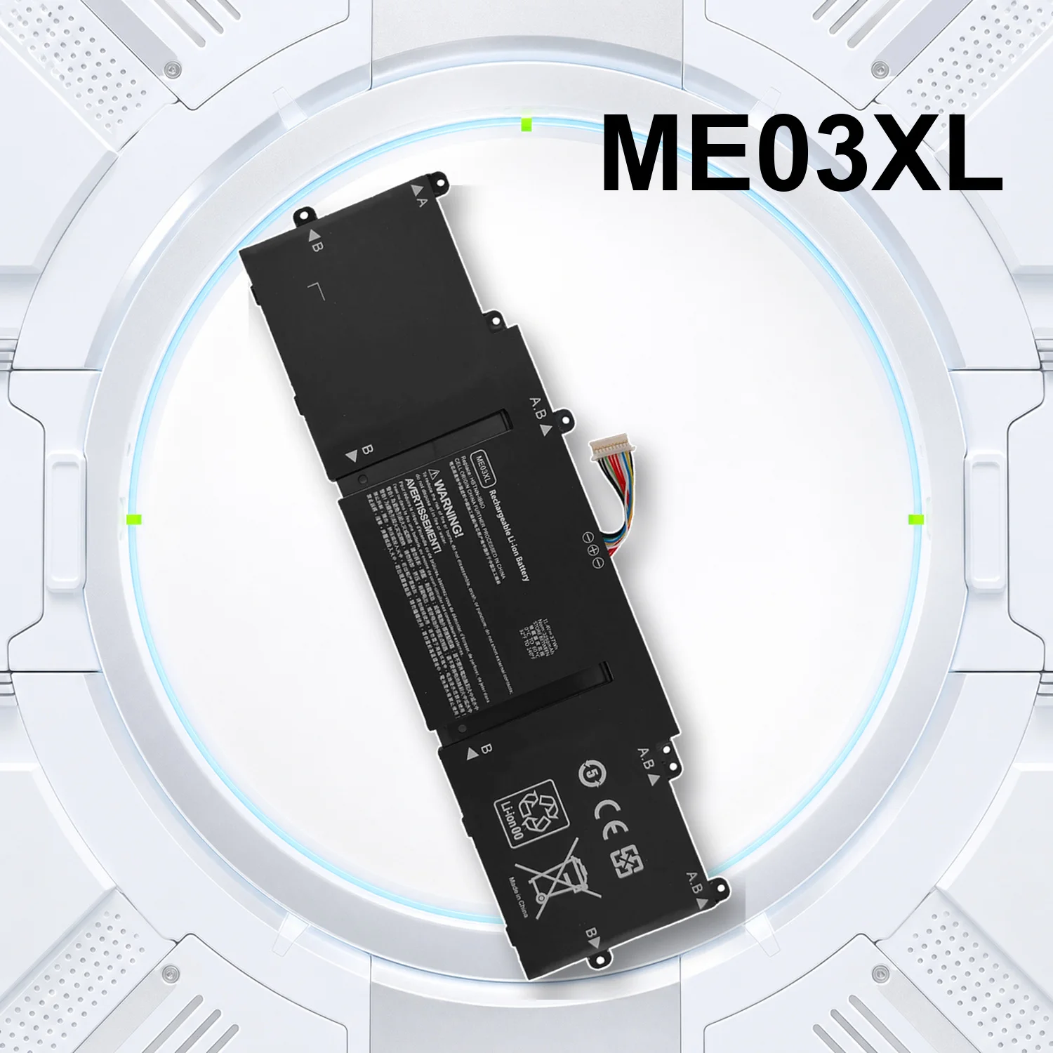 ME03XL 37Wh 11.4V Laptop Battery For HP Stream 11-D 13-C Series 11-d010nr 13-c110nr HSTNN-UB6M 787089-541 HSTNN-LB6O