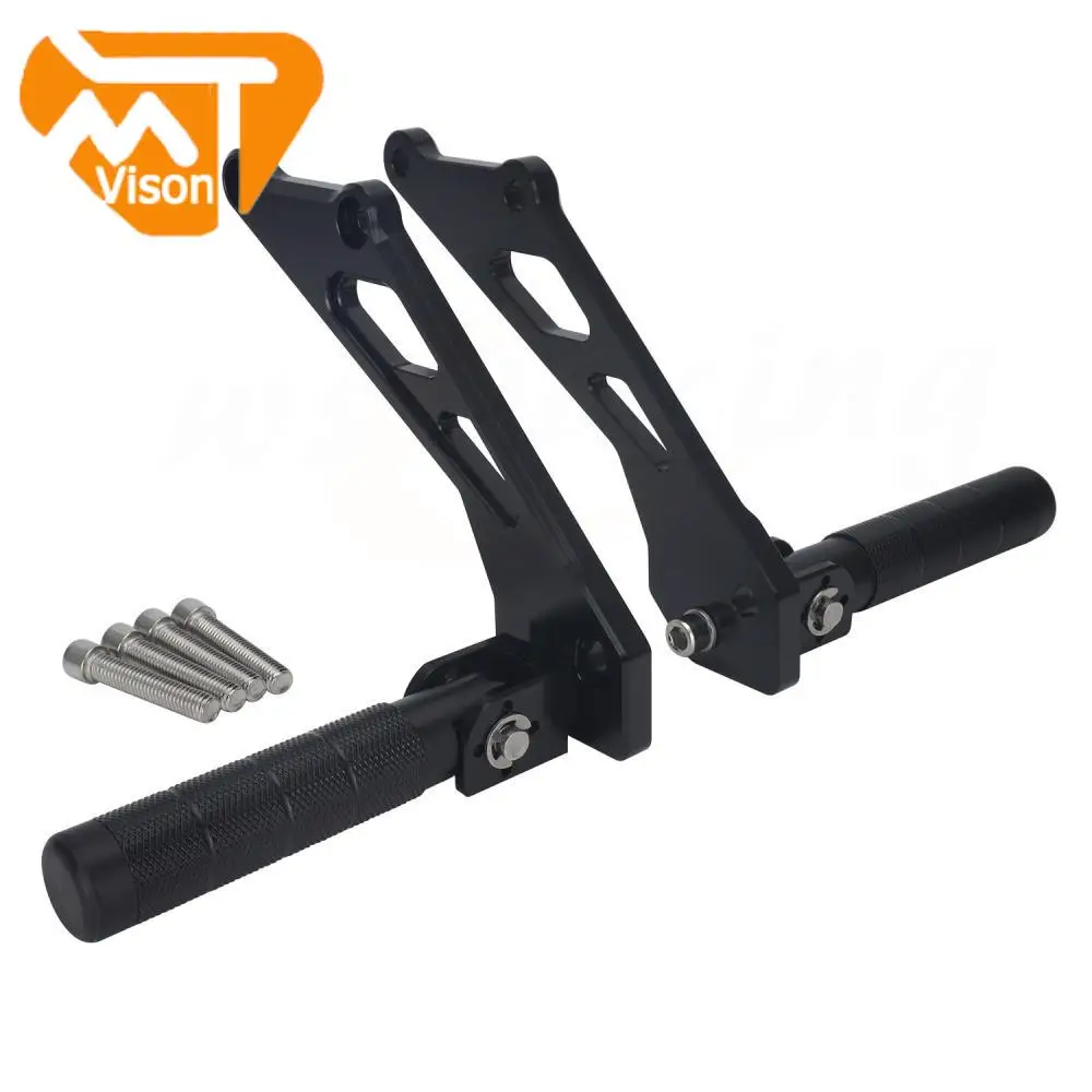 Motorcycle 6061 Aluminum Rear Footpegs Foldable Anti Slip Foot Pedal Bracket Auxiliary Pedal For Sur-Ron X Segway X160 X260