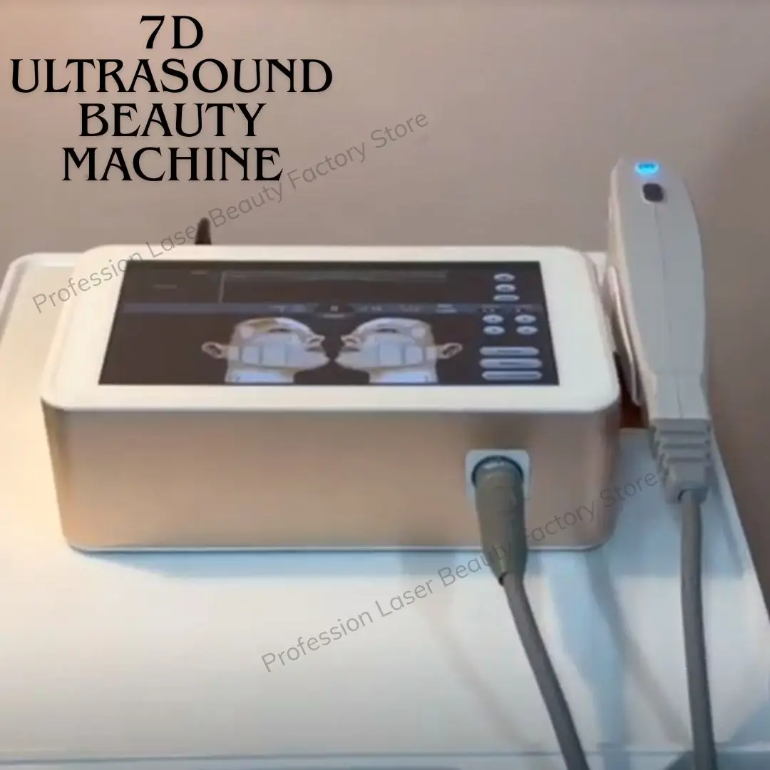7D Ultraschall Hautstraffungsgerät Gesichtslifting und Körperkonturierungsausrüstung für Professionelle Salons und Heimgebrauch