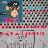 Sauer Troger Monkey tenis de mesa buey de goma Pips largos ITTF130-010 Alemania Ping Pong goma buey partículas pequeñas anti-spin ofensivo