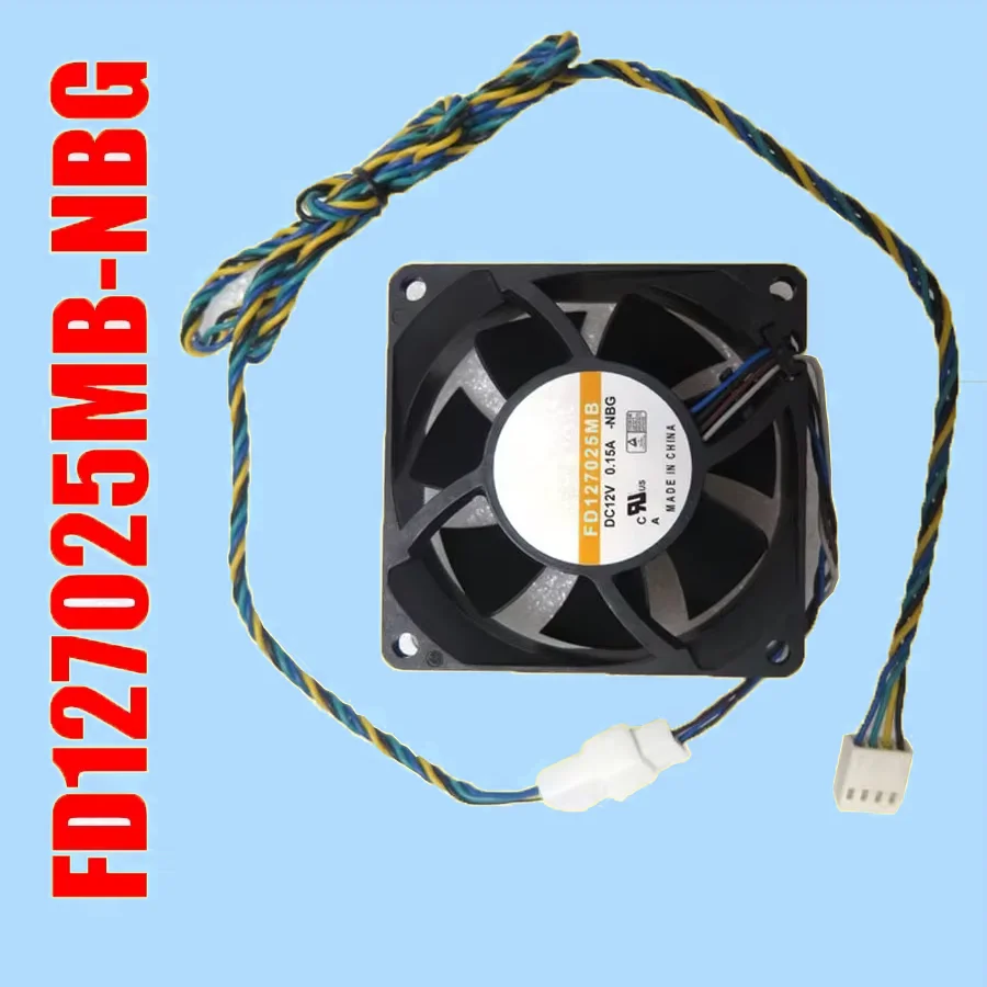 YD FD127025MB-NBG 4PIN 4Lines Cooling Fan DC12V 0.15A