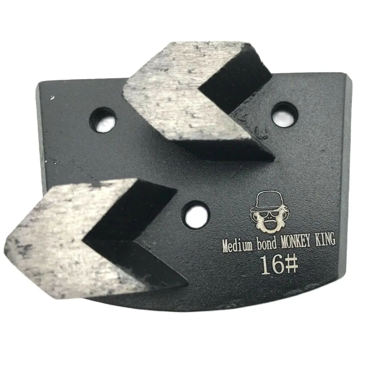 Double Arrows Metal Bond Diamond  Tools Grinding Disc Puck Shoe Scraper for Dovetail and Lavina Edco Floor Grinder