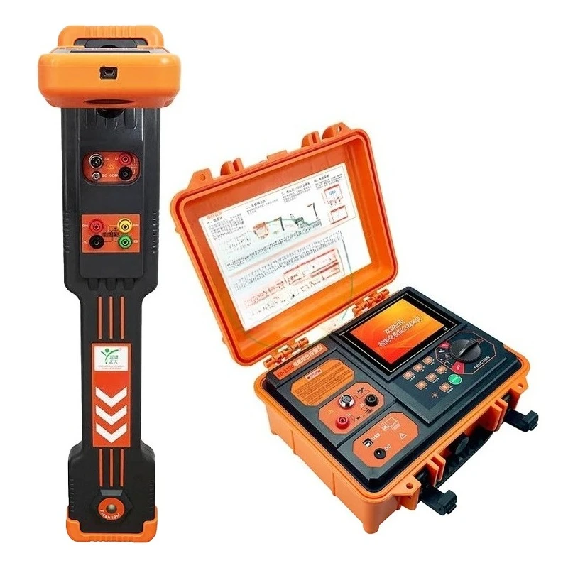 KD2190 Portable Pipeline Detector  Path Instrument Electronic Underground High Voltage Power Fault Pinpoint Cable Locator