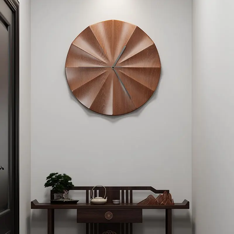 

Minimalist Home Decor Clock Modern Silent Wooden Wall Clock for Living Room Decoration Bedroom Wall Clock