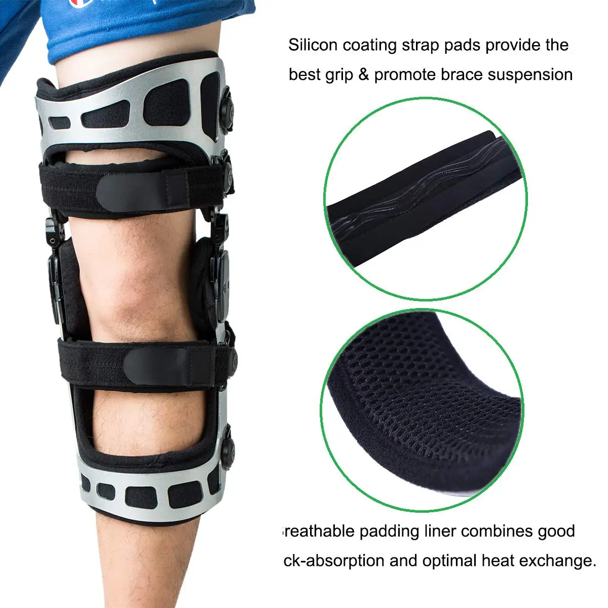 Medical OA Orthopedic Knee Brace for Arthritis & Osteoarthritis Pain Relief Unloader, Knee Ligament & Meniscus Injury Protection