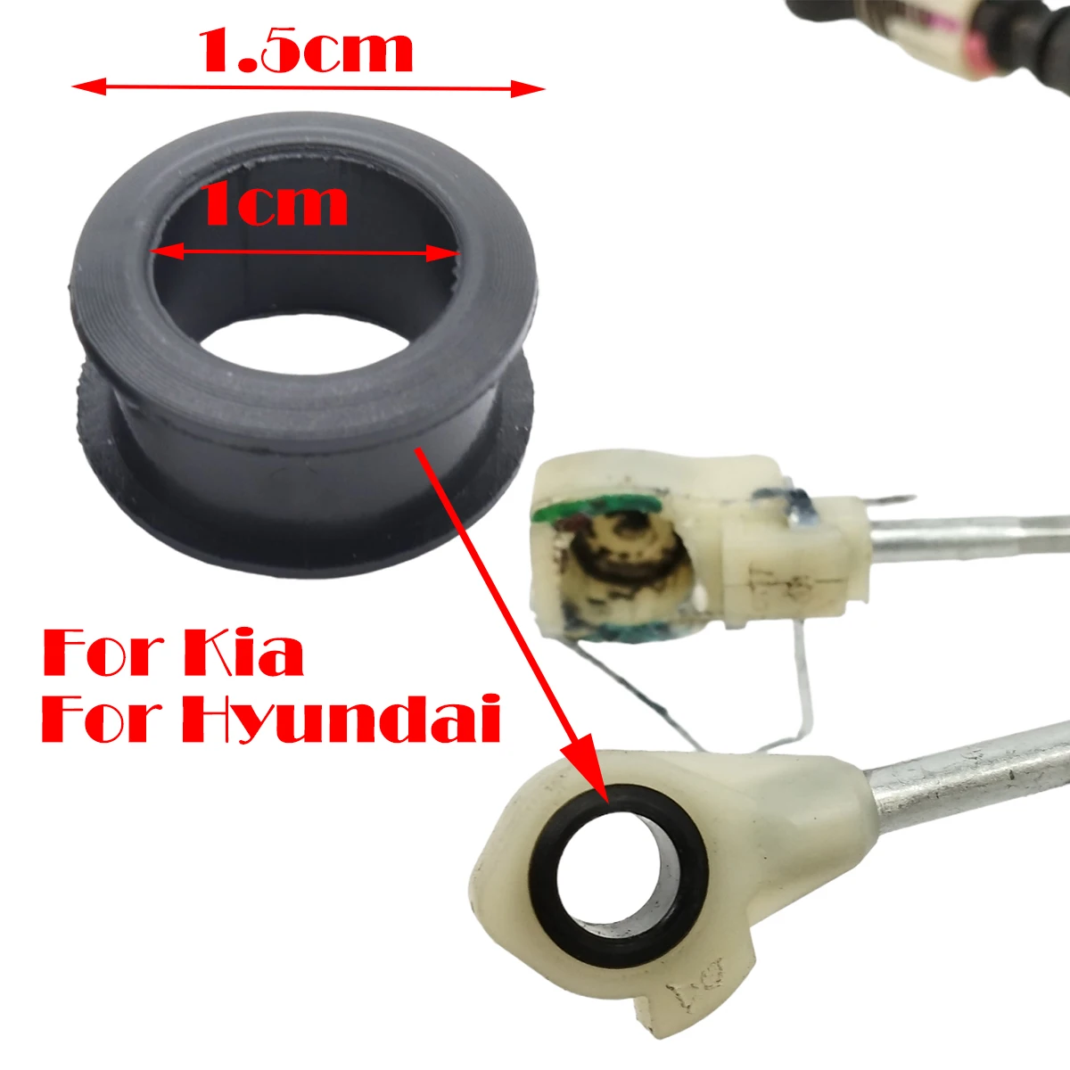 Car Gear Shift Cable Linkage Bushing For Kia Sportage Rio Hyundai i30 Accent Sleeve Both Ends Grommet Fix Durability Repair Kit