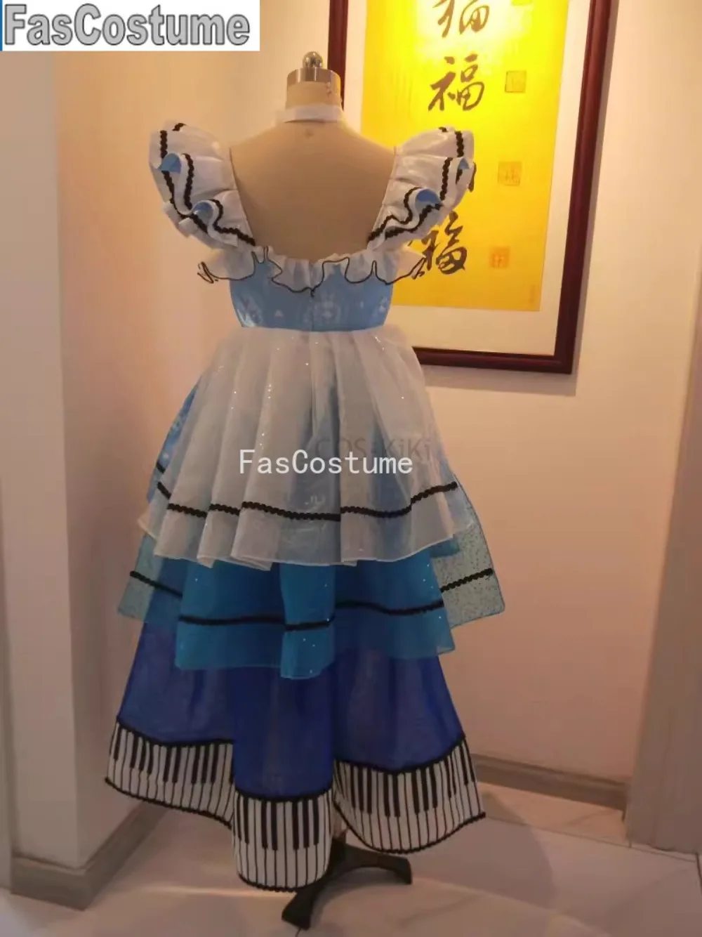 

FasCostume Anime Lovelive! Spiral Tower Sakurauchi Riko Game Suit Lovely Lolita Uniform Cosplay Costume Halloween Party Outfit