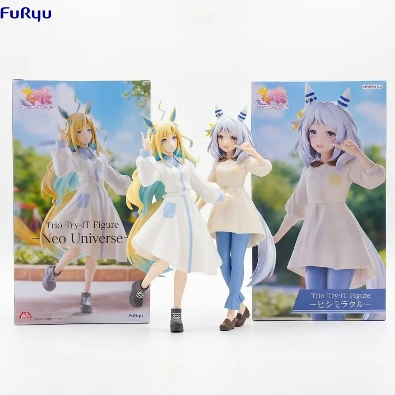 En stock, 100% original, figurine FuRyu Trio-Try-iT Uma Musume Pretty Derby Neo Universe Oguri Cap, objet de collection, décoration de bureau, cadeau
