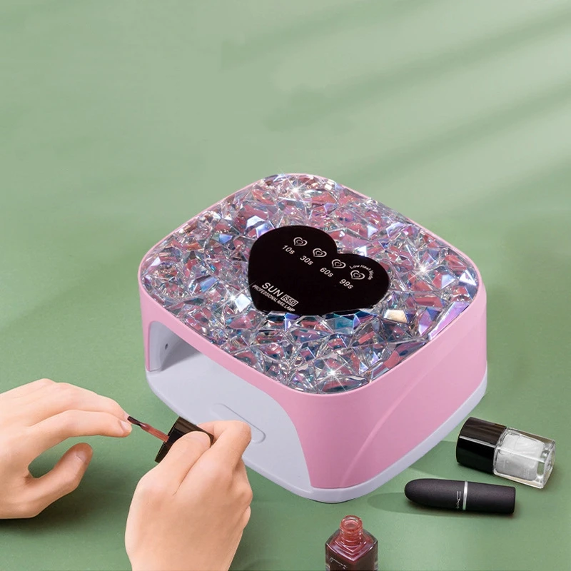 Lámpara UV inalámbrica para uñas, recargable, 36 LED, secador de uñas, luz UV, herramientas profesionales de manicura para decoración de uñas para el hogar y el salón