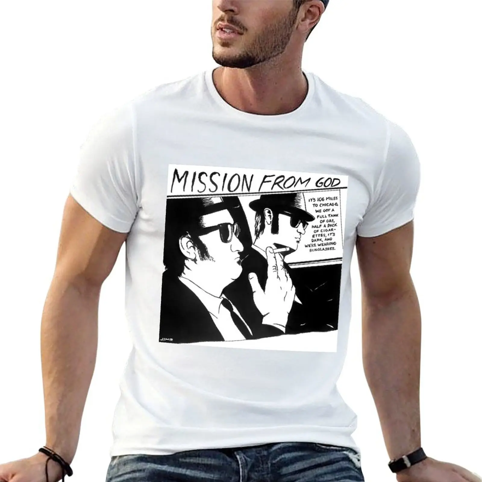 Mission From Goo T-Shirt t shirts for man graphic funny essential t shirt printed t shirts for man T-shirt