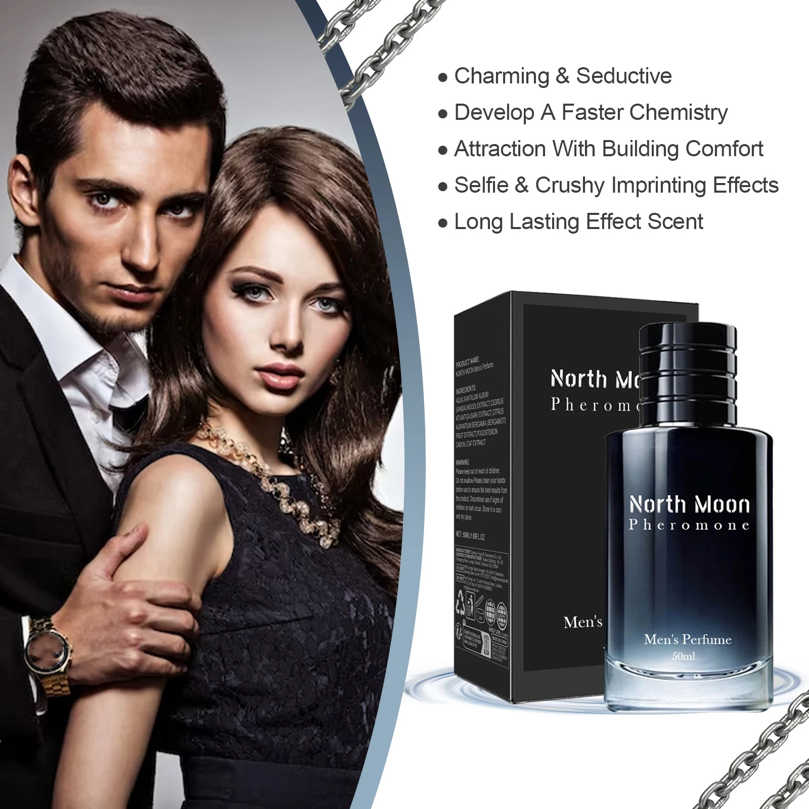 50ml Original Gradients Hombre Perfume Lasting Strong Masculine Men Taste Strong Spicy Pheromone Cologne Body Spray