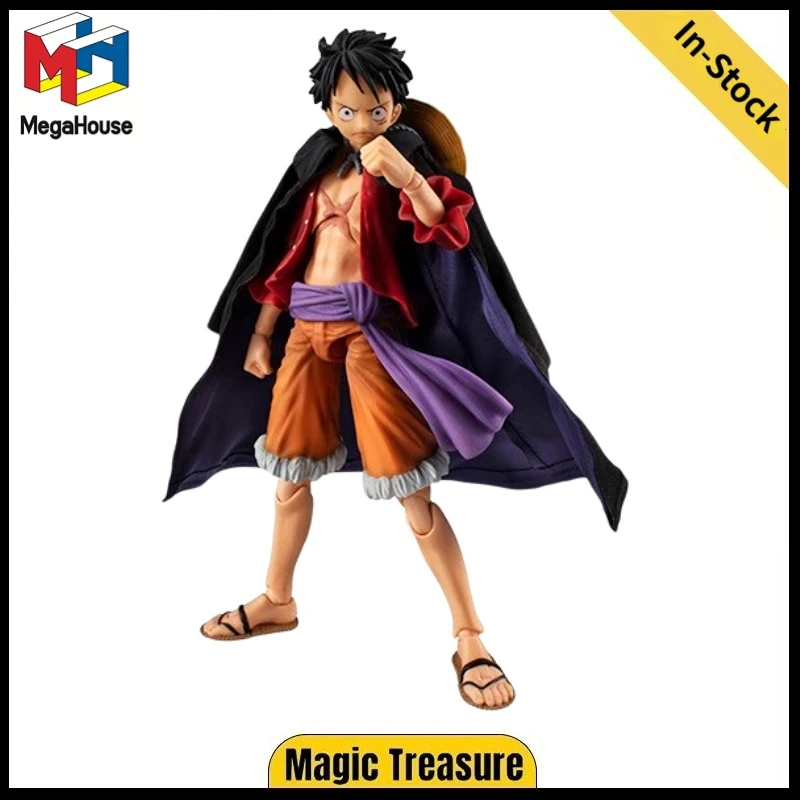 【In Stock】MegaHouse Variable Action Heroes ONE PIECE Monkey D. Luffy Ver.1.5 Action Figure