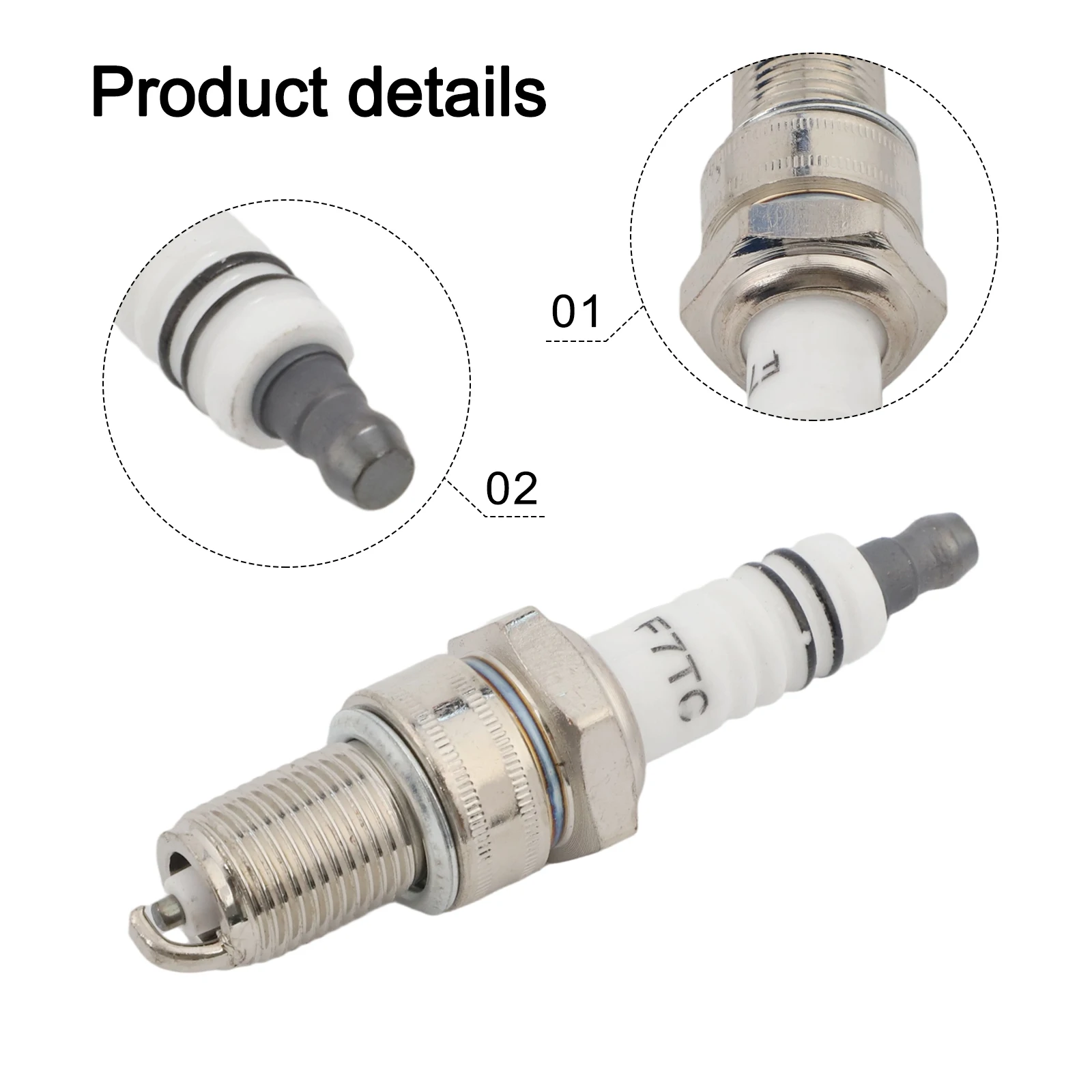 1pc Spark For High Pressure Engine for ohv Engines RC12YC 992304 Brand New for chainsaw Grass Brush Cutter Accessories