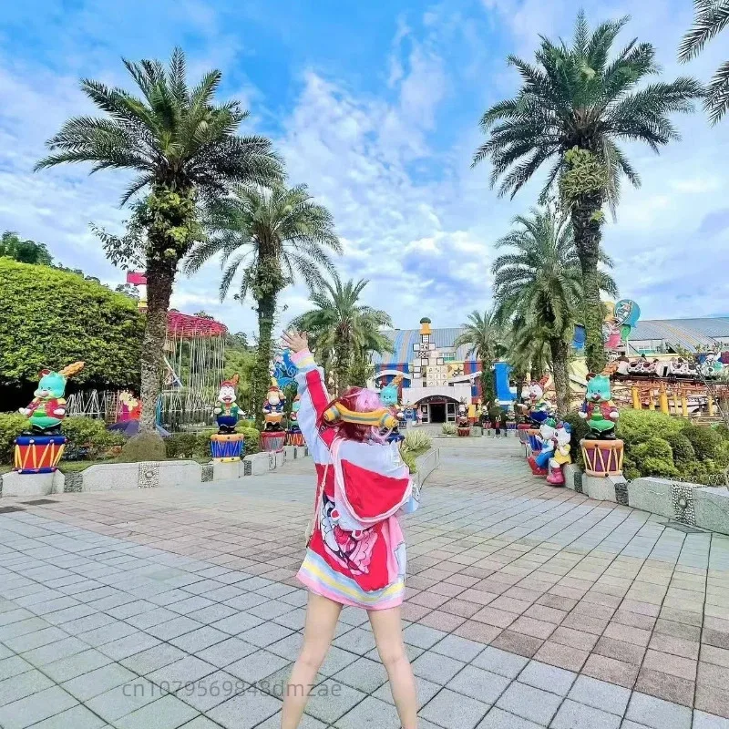 أنيمي تأثيري حلي فيلم الأحمر Uta شعر مستعار سماعة سترة معطف أجنحة الجنية هالوين الدعامة لعب الأدوار شانكس الملابس