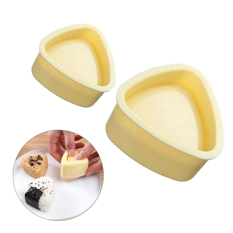 1PC DIY Sushi Mold Onigiri Rice Ball Food Press Triangular Sushi Maker Mold Sushi Kit Japanese Kitchen Bento Accessories