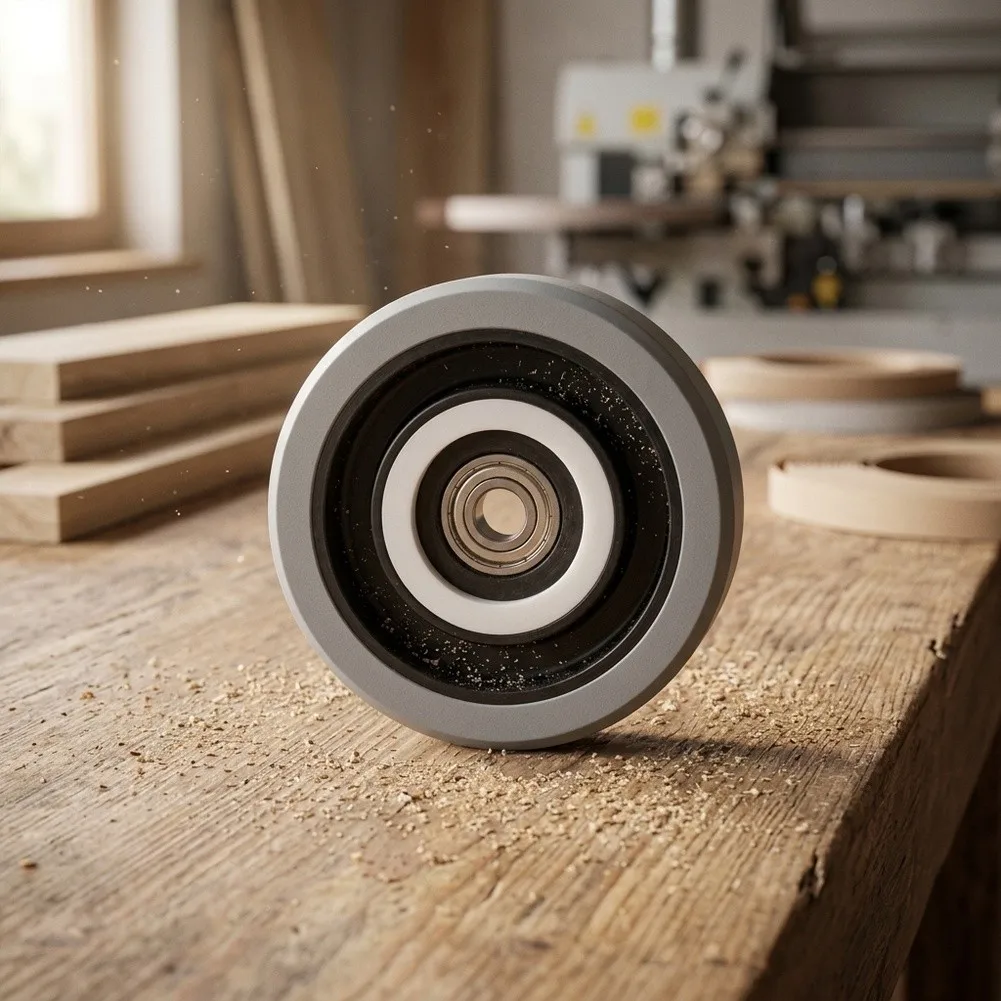 Edge Banding Roller Edge Banding Wheel For Woodworking Integrated Bearing Heat Resistant Rubber Metal Core Compact Dimensions