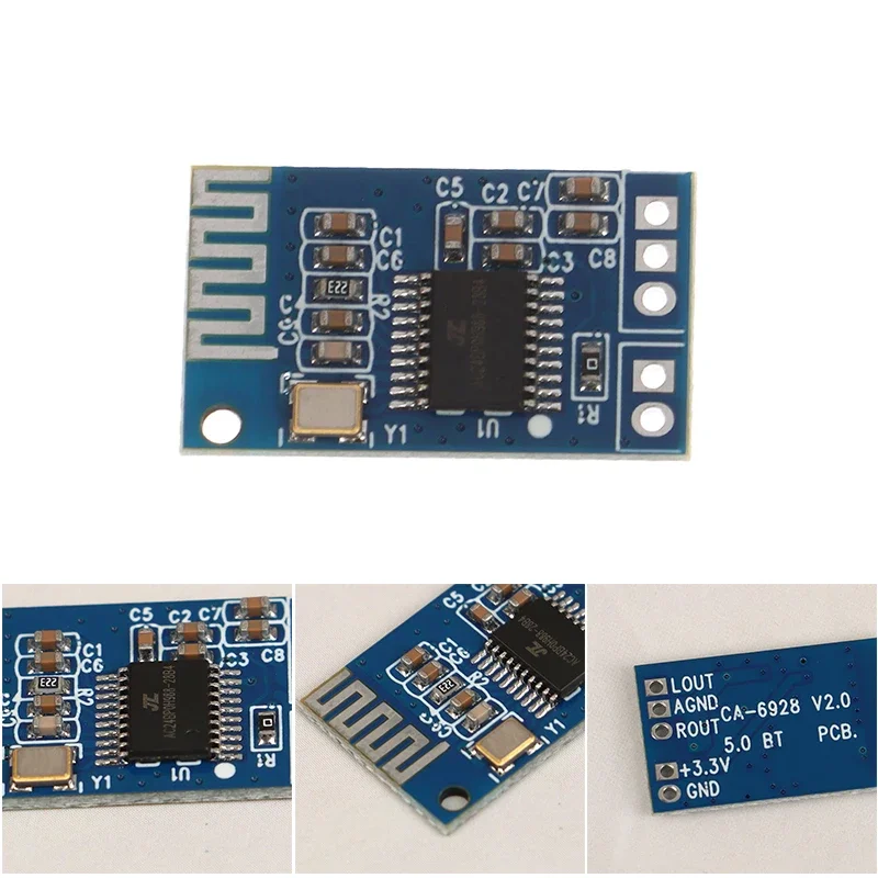 Płytka wzmacniacza cyfrowego kanału mocy CA-6928 3.3V-6V 5.0BT Moduł wzmacniacza audio Bluetooth Głośnik Audio Odbiornik Bluetooth