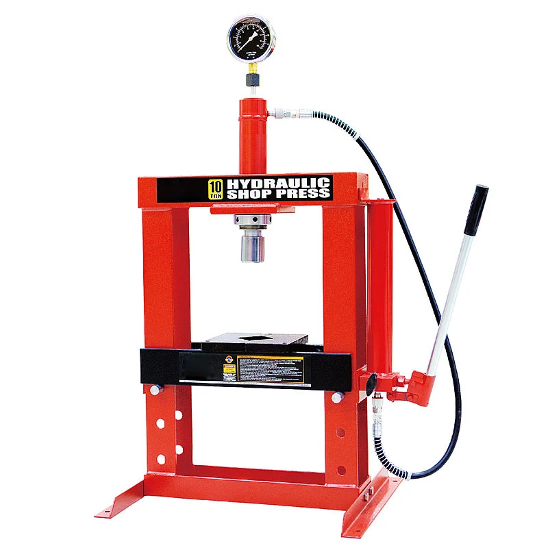 

Auto repair manual desktop 10-ton hydraulic press Press-fit bearing press Forging hydraulic press