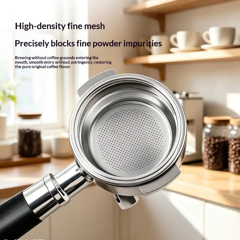 1Pcs 51/54mm 1-Cup 2-Cup Filter Replacement Filter Basket For Coffee Bottomless Portafilter Barista Espresso Accessories